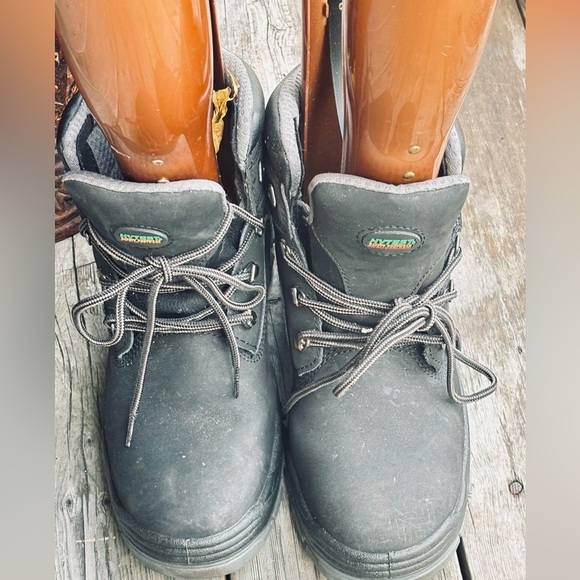 HYtest Knox 6” Work Boots Black Steel Toe main image 9